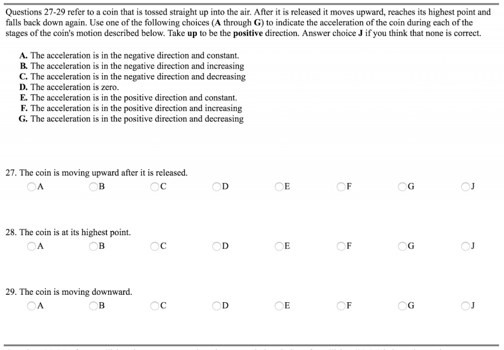Force and Motion Concept Evaluation LASSO